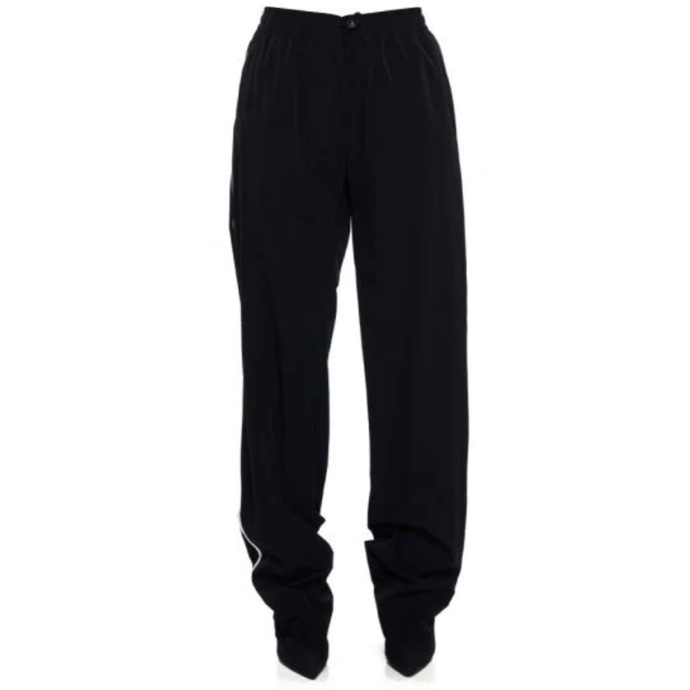 Azelea Wang Boot Track pants black
